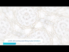 UVIR 금 3D 짧은 파동 적외선 열 램프 튜브 플라스틱 용접