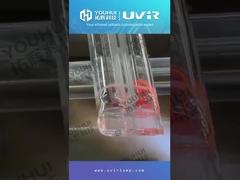 쌍둥이 튜브 적외선 난방 램프 1200W 230V 금으로 코팅