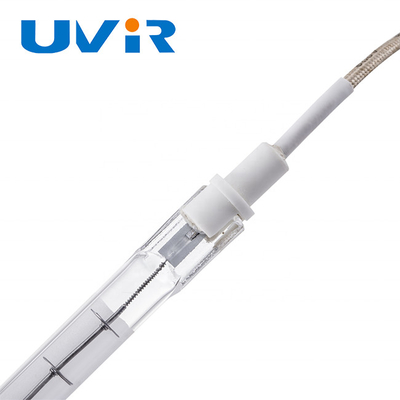 1초 반응시간 500mm 전체 길이와 430mm 가열 길이의 단일 튜브 쿼츠 적외선 램프 산업용