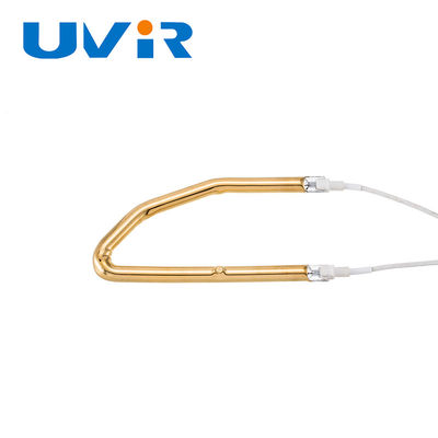 좋은 가격 3D 단파 적외선 가열 요소 튜브 1380W 230V 금 코팅 온라인으로
