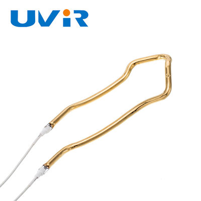 좋은 가격 3D 금 하로겐 적외선 난방 튜브 150-6000W 단파 램프 온라인으로