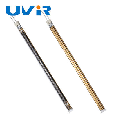 좋은 가격 2000W 탄소 섬유 적외선 난방 램프 금 코팅 온라인으로