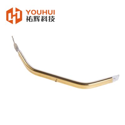 좋은 가격 금으로 코팅 된 짧은 파동 적외선 난방 원자 튜브 150-6000W 온라인으로