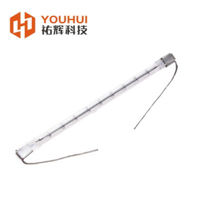 좋은 가격 High quality quartz halogen heating lamp tube appears on both ends 온라인으로