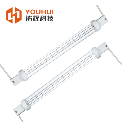 커스터마이징 가능한 200-4000W 단파 IR 발사기 5000h 수명 및 1-2μm 파장 산업 난방