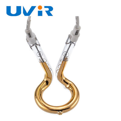 좋은 가격 650W 240V 골드 링 적외선 램프 52mm OD 단파 가열 온라인으로