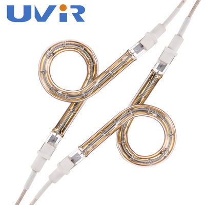 좋은 가격 맞춤형 할로겐 링 적외선 히팅 램프 24V-575V 골드 코팅 온라인으로