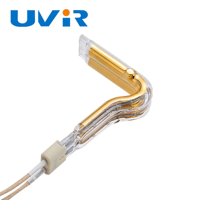 좋은 가격 L자형 골드 할로겐 히터 튜브 150-6000W 산업용 적외선 램프 온라인으로