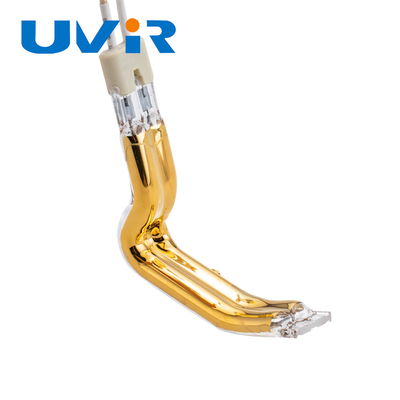 150-6000W L자형 금도금 적외선 히팅 튜브