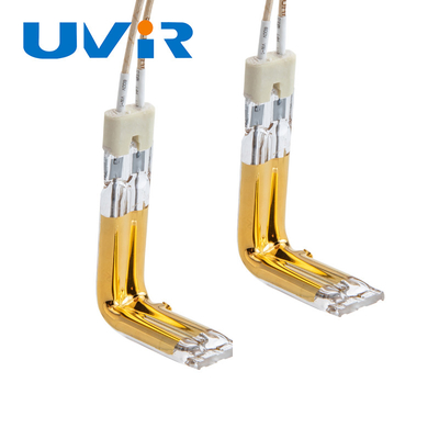 좋은 가격 금으로 코팅 된 하로겐 쿼츠 적외선 난방 램프 1380W 230V 온라인으로