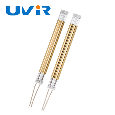 Good price 전문적 두배의 튜브 금 도금 매개물 물결 적외선 램프 TMG 230V 2000W 온라인으로