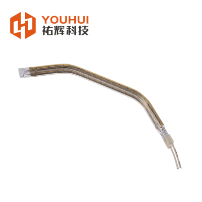 OEM 금으로 코팅 된 적외선 난방 원자 튜브 150-6000W
