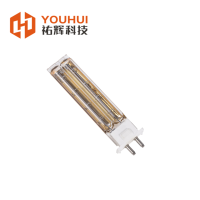 420W 120V 트윈 튜브 적외선 램프 3D 프린팅을 위한 금 코팅