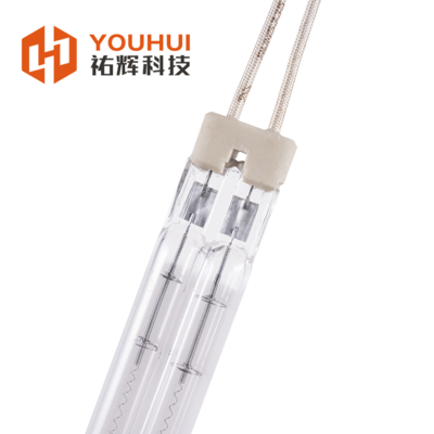 좋은 가격 트윈 튜브 할로겐 적외선 난방 램프 200-4000W 55-575V 온라인으로