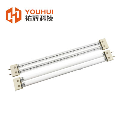 좋은 가격 400V 1850W 단일 튜브 쿼츠 적외선 램프 255mm 난방 길이와 1100-2600°C 필라멘트 온도 온라인으로