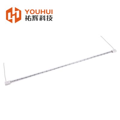 단일 튜브 쿼츠 적외선 램프, 산업용 텅프멘 필라멘과 쿼츠 유리