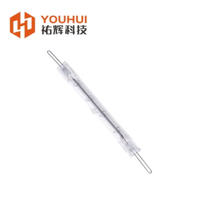좋은 가격 Customizable 200-4000W Clear Quartz Tungsten Filament Infrared Heating Lamp with 1-2μm Wavelength and 5000h Working Time 온라인으로