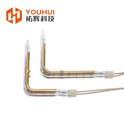 좋은 가격 Industrial Use 1250°C Working Temperature High Purity Quartz Infrared Heating Element and Halogen Heating Tube 온라인으로