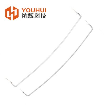 좋은 가격 백색 코팅 할로겐 난방 램프, 최대 적외선 난방을 위해 10000~20000h의 수명과 1100~2600°C의 필라멘트 온도 온라인으로