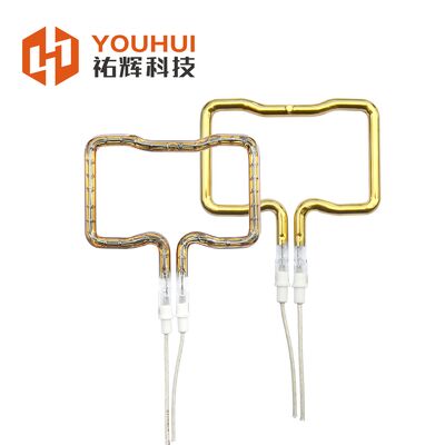 좋은 가격 150-6000W 금으로 코팅 된 적외선 난방 원자 튜브 5000 시간 수명 온라인으로