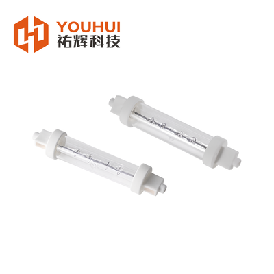 좋은 가격 200-4000W 단일 튜브 하로겐 적외선 난방 램프 5000h의 수명 및 산업 난방을위한 55-575V 전압 온라인으로