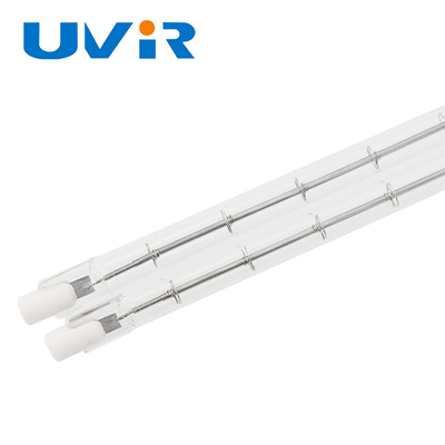 500W 단파 쿼츠 적외선 난방 램프 10mm 지름 240V