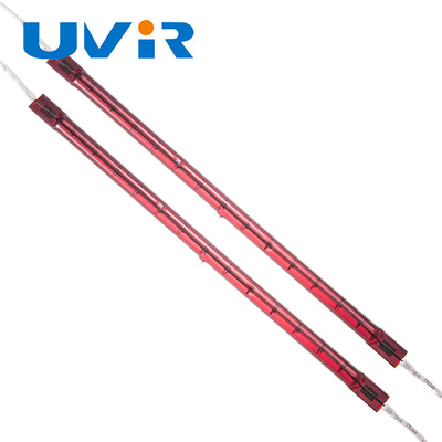 Good price 루비색 한 개의 적외선 석영관 230V 2000W 고열 효율 온라인으로