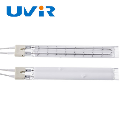 1500W 트윈 튜브 적외선 램프 니크롬 230V 백색 코팅
