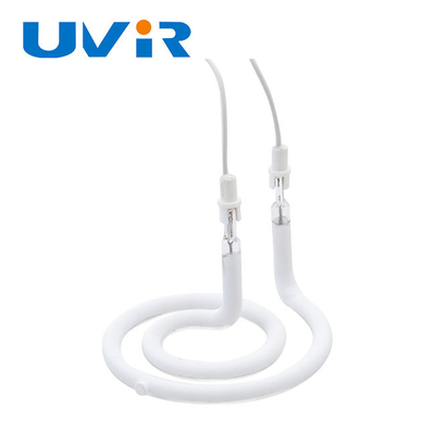 UVIR 벨소리 적외선 램프, 백색 코팅 석영관 할로겐 Ir 램프 230V 1500W