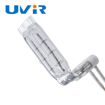 Good price 150-6000W 쿼츠 유리 3D 모양 L형 흰색 코팅 적외선 램프 온라인으로