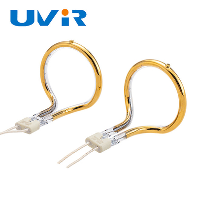 금 반사 장치 링 적외선 램프, 220V 1000W 석영관 적외선 히터